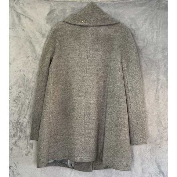 Itala Testino Suri Alpaca Wool Super Soft Jacket Women’s Size L Gray Peru‎ - Picture 2 of 15